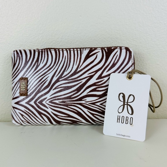 HOBO Spark Wristlet in Zebra Stripes
